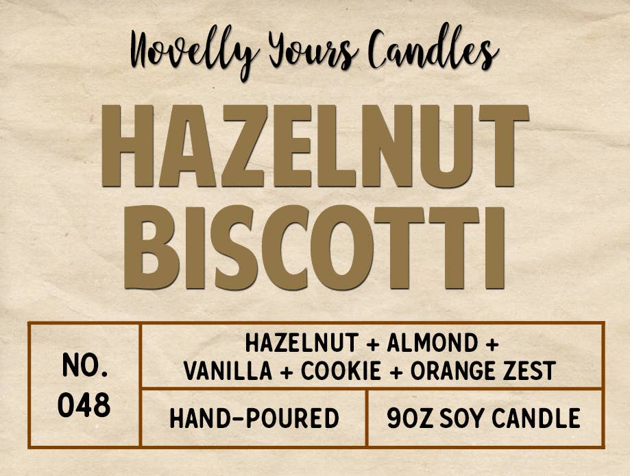 Hazelnut Biscotti Candle