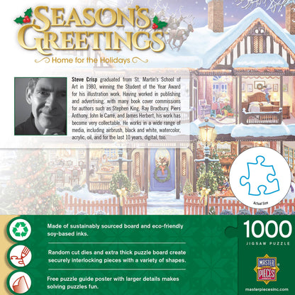 Season's Greetings - Home for the Holidays 1000 Piece Puzzle
