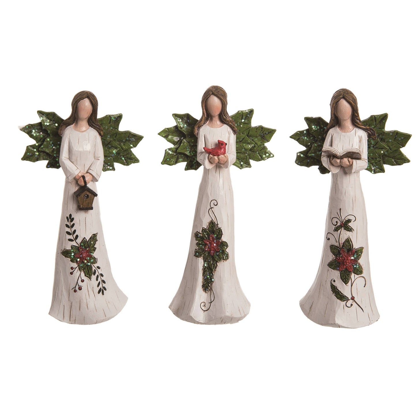 Christmas Resin Traditional Angel Figurine