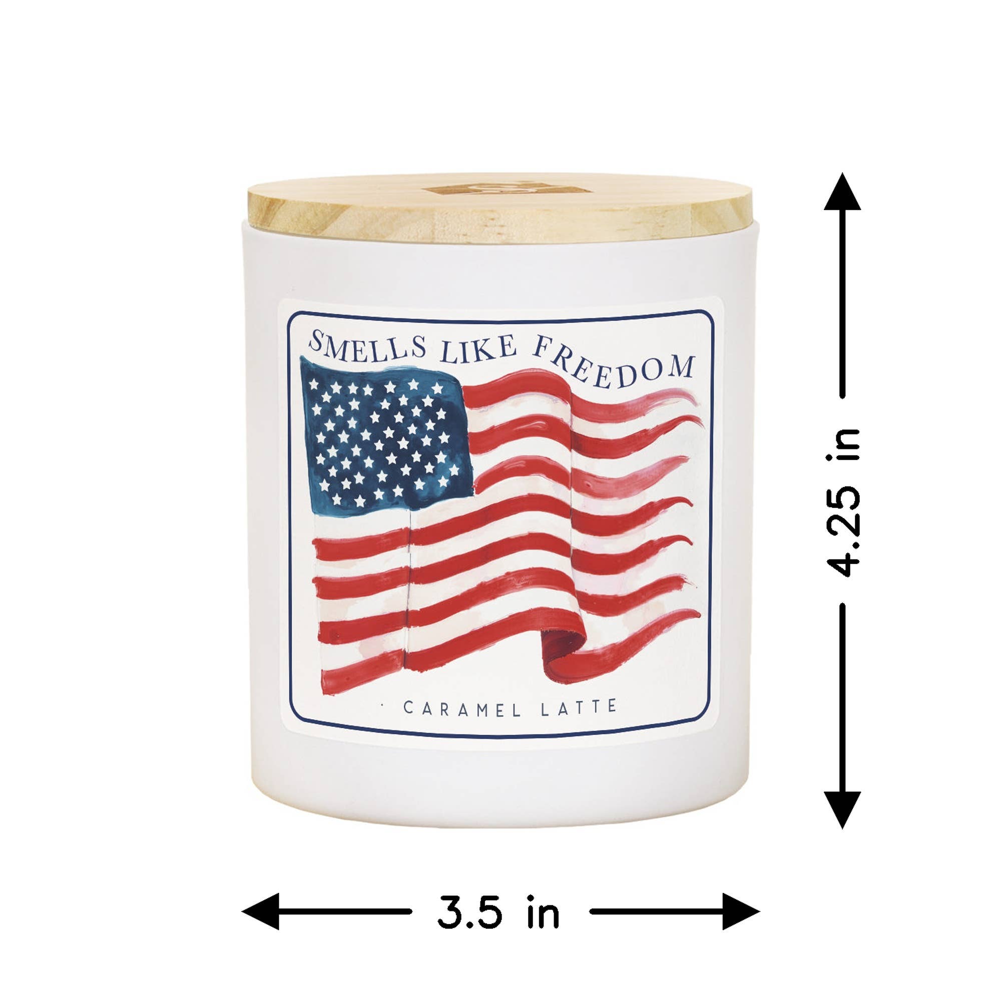 Smells Freedom Watercolor - Caramel Latte Scent