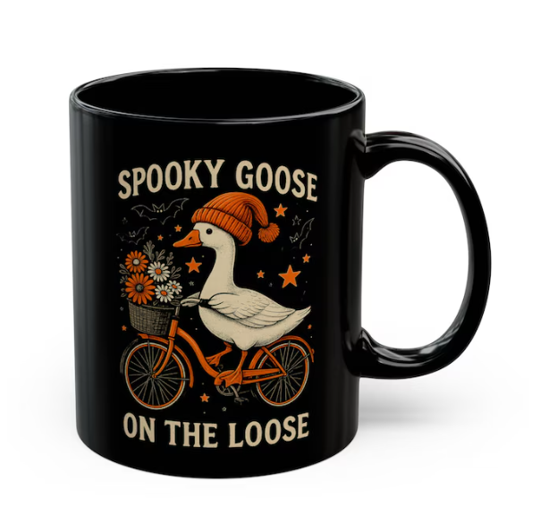Spooky Goose on the Loose Mug