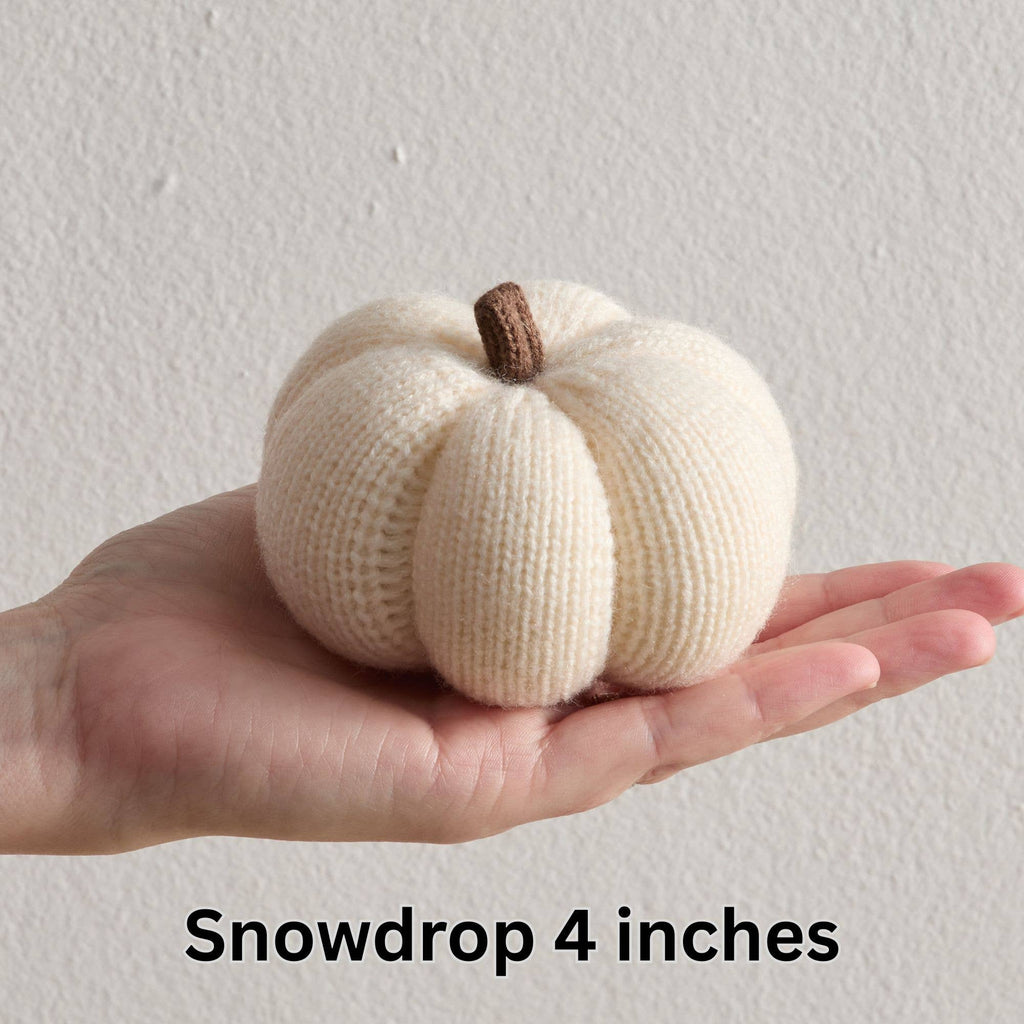 Cozy Knit Pumpkins