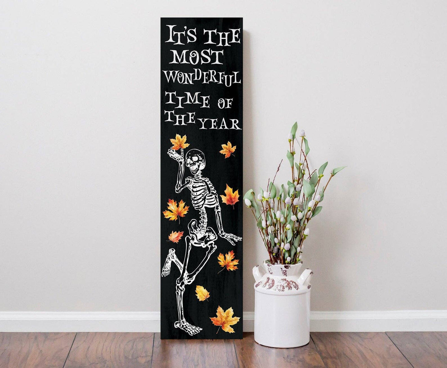 36in Dancing Skeleton Porch Sign