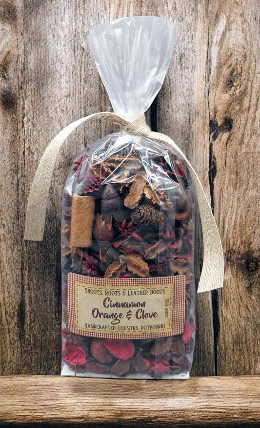 Cinnamon, Orange & Clove Handcrafted Country Potpourri