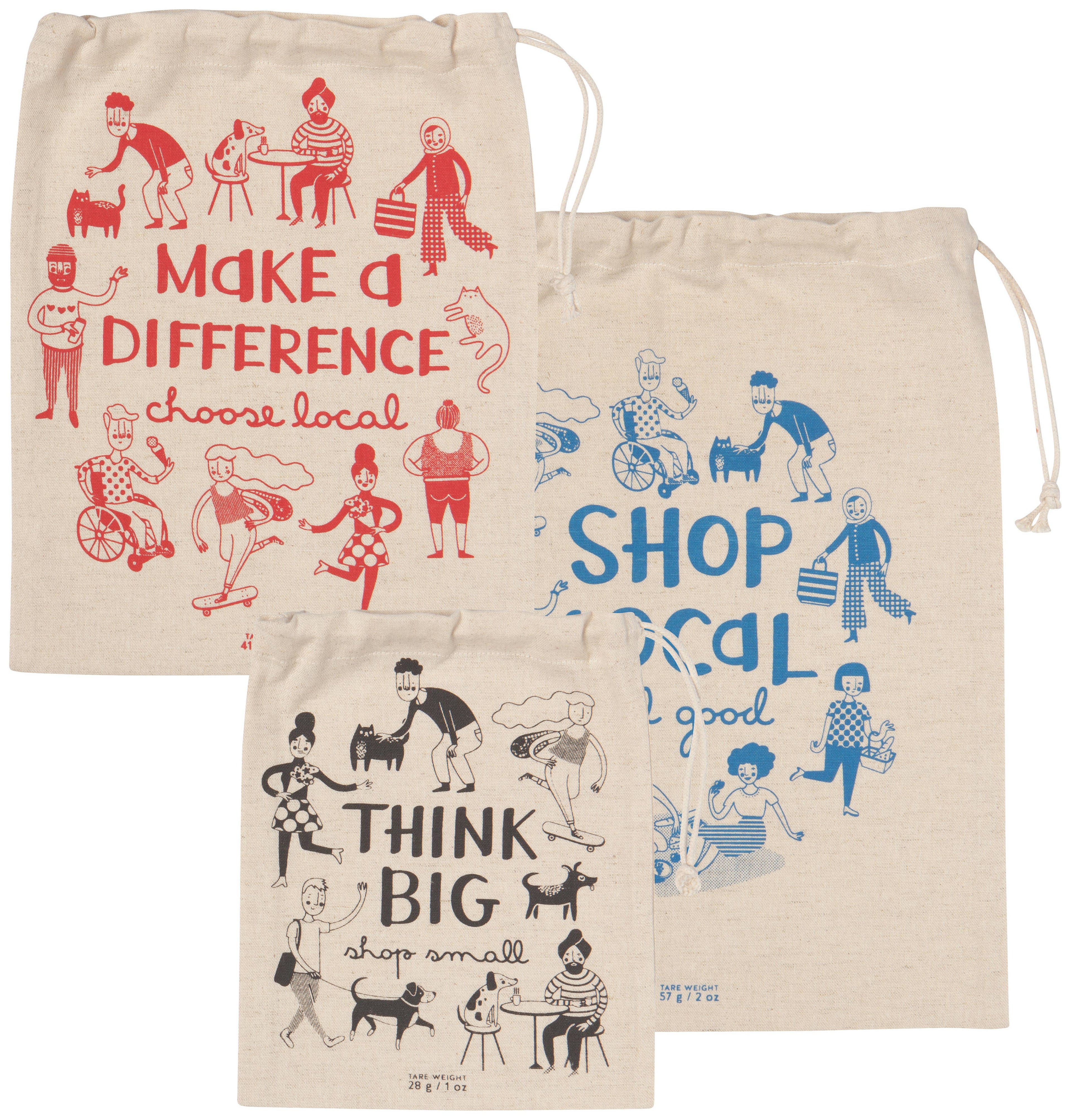 Shop Local Reusable Produce Bags