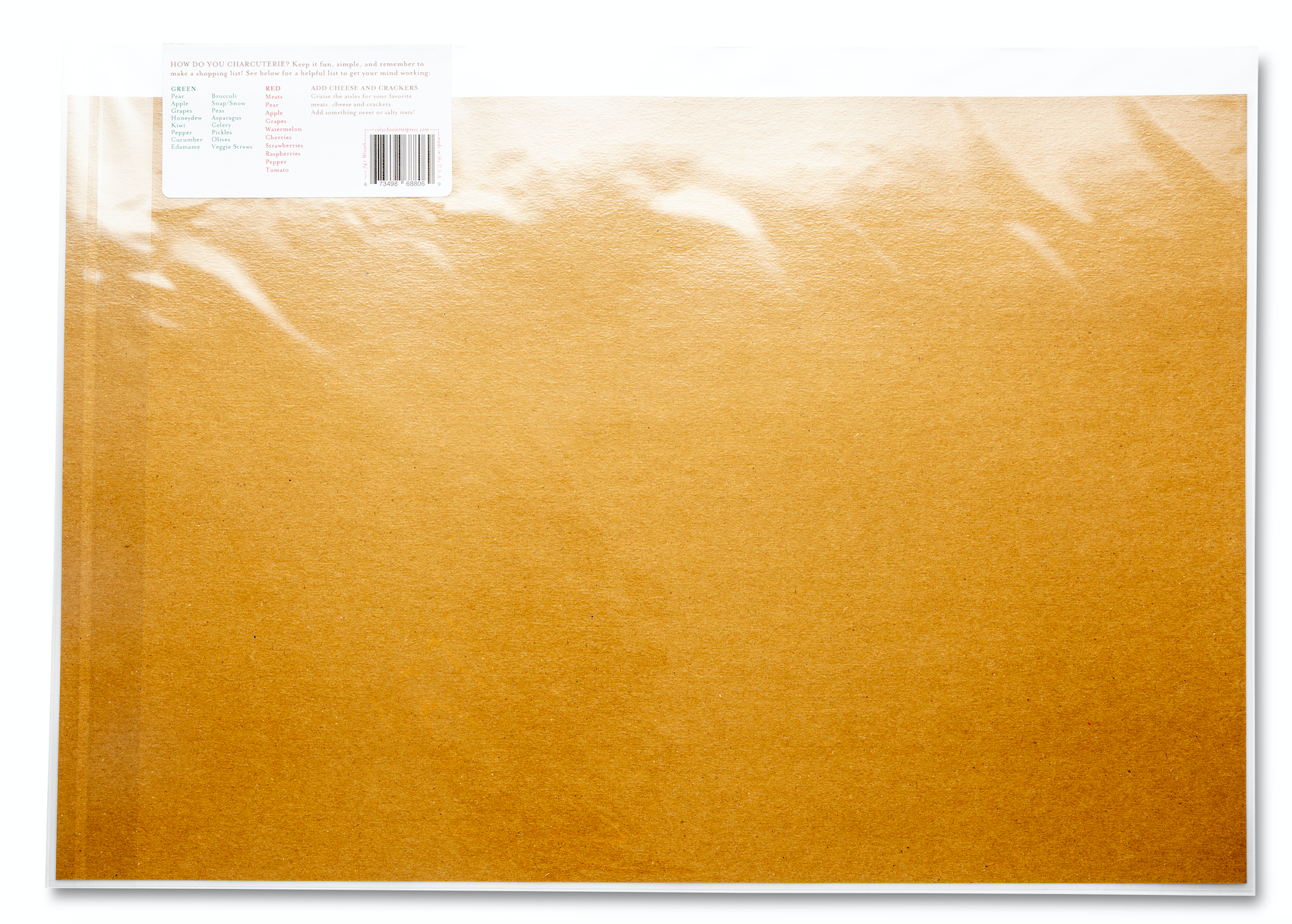 Charcuterie Cheat Sheet - Wreath