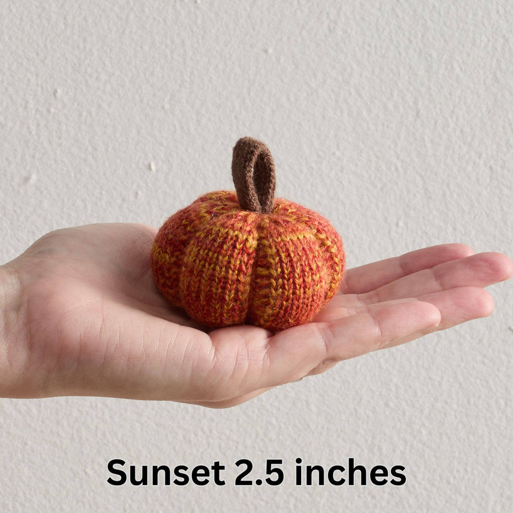 Cozy Knit Pumpkins