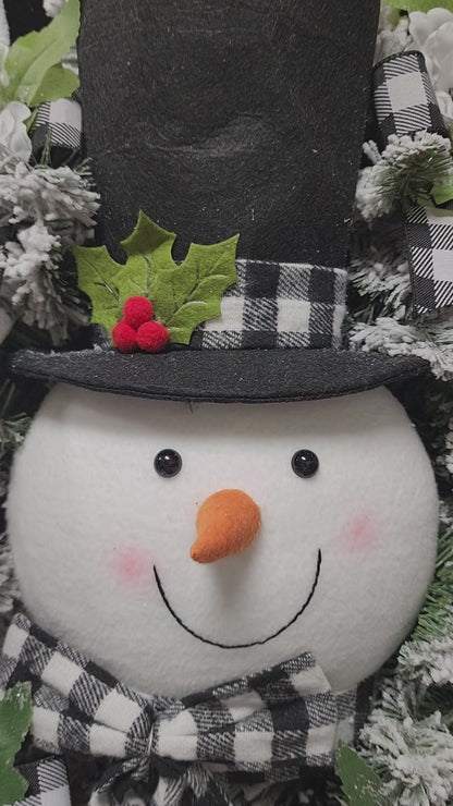 Frosty the Plaid Snowman