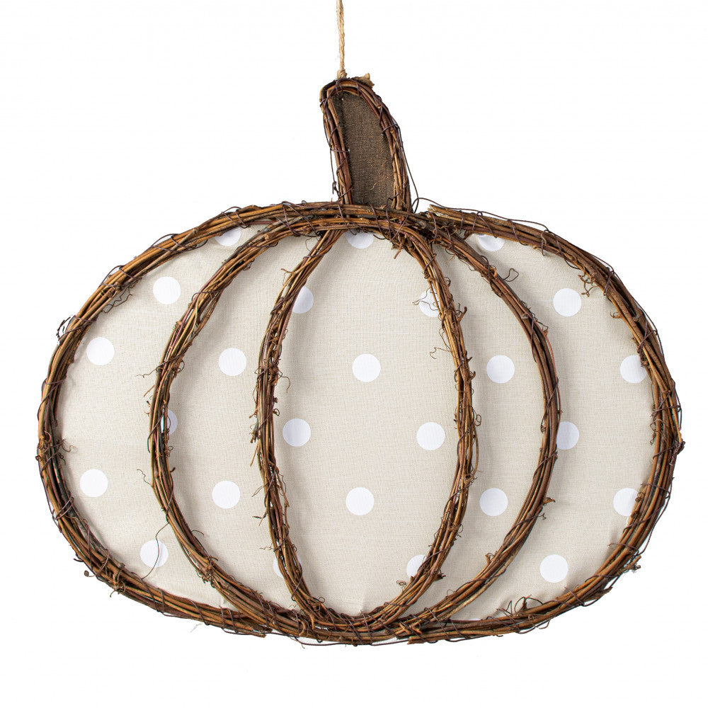 Grapevine Hanger - Cream Pumpkin