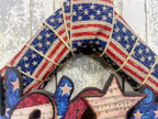 Patriotic Welcome Ribbon Wreath