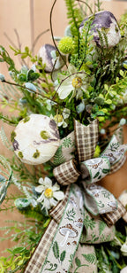 Natural Woodsy Mushroom Grapevine Wreath