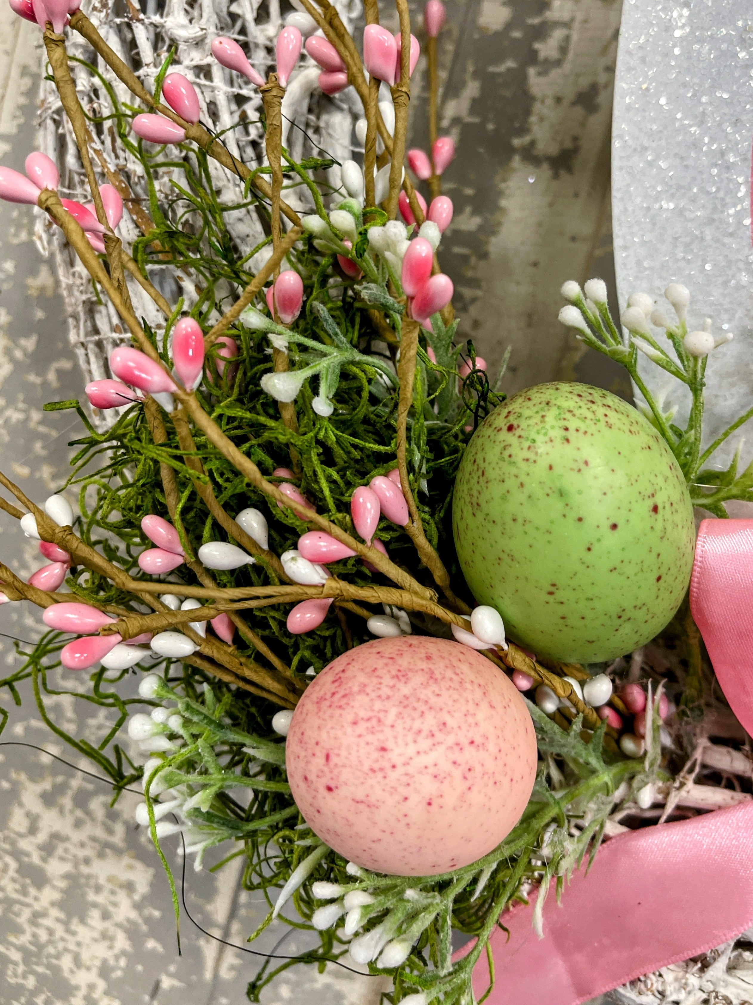 Bunny Ear Easter Wreath