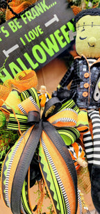 Frankenstein Halloween Wreath