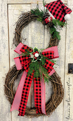Natural Grapevine Snowman