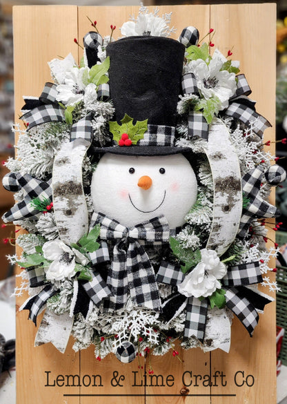 Frosty the Plaid Snowman