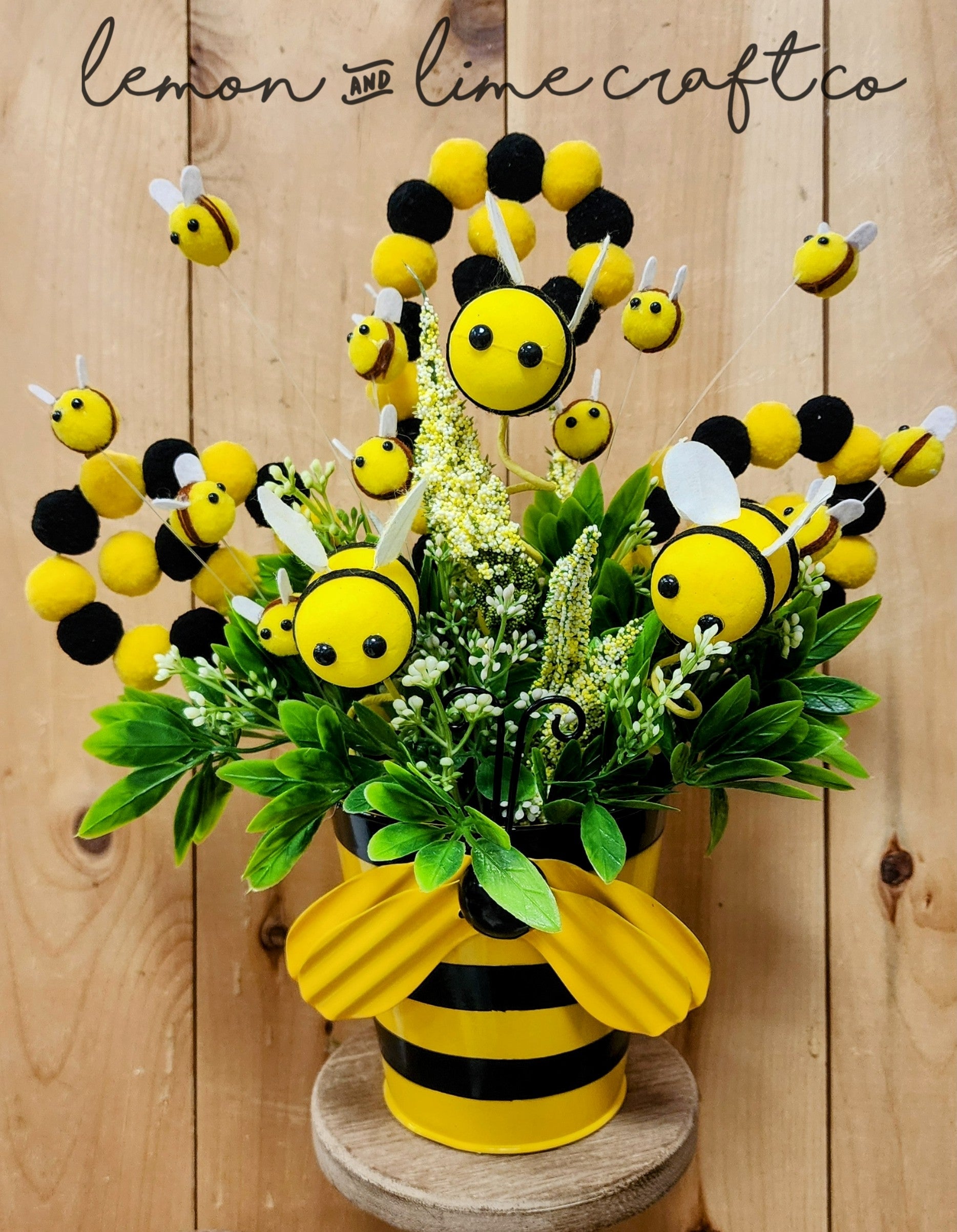Bumblebee Table Sitter Arrangement