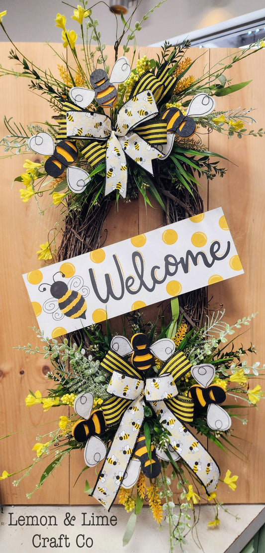 "Take-n-Make" Bee Wreath Kit