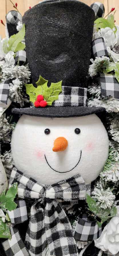 Frosty the Plaid Snowman