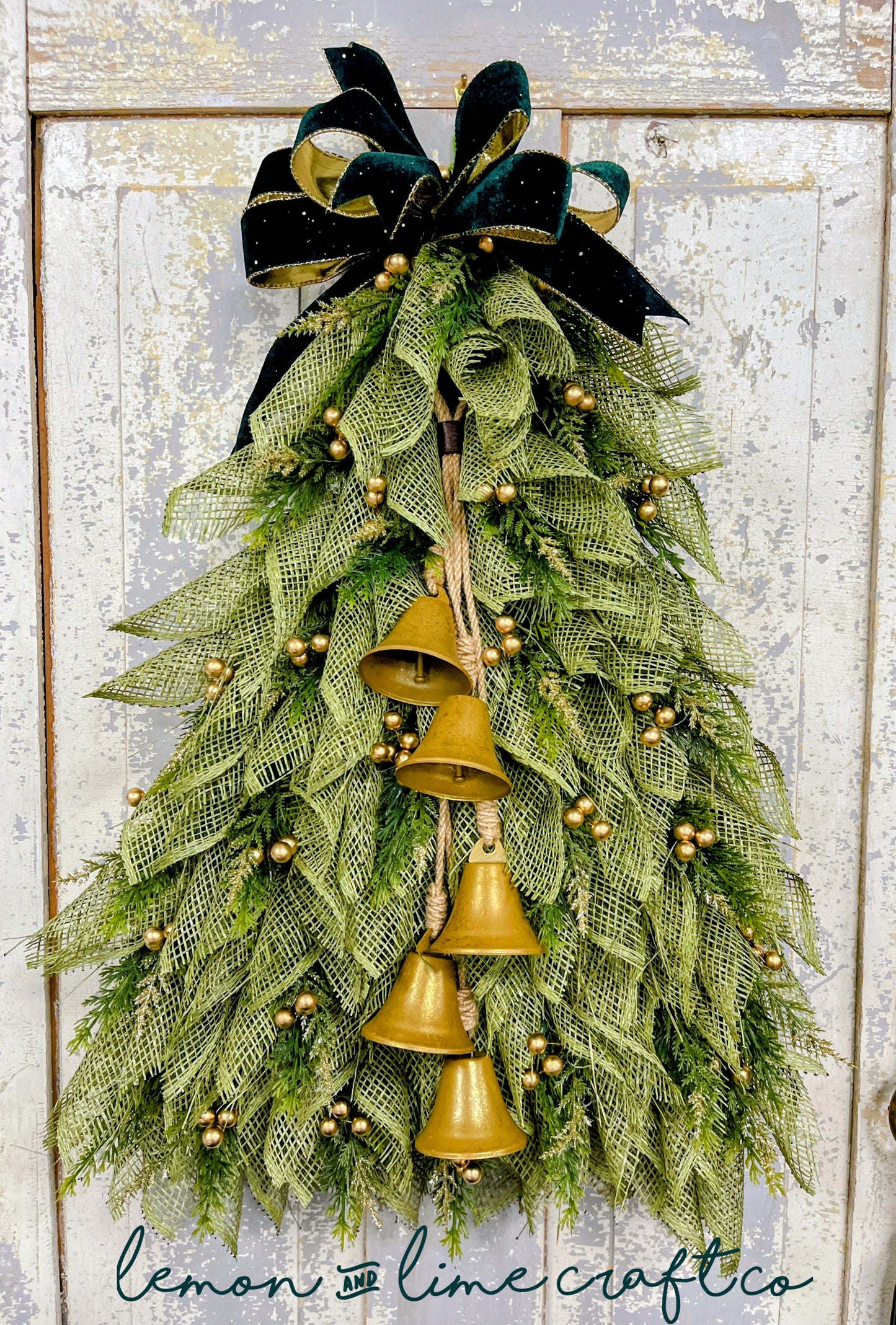 Golden Christmas Tree
