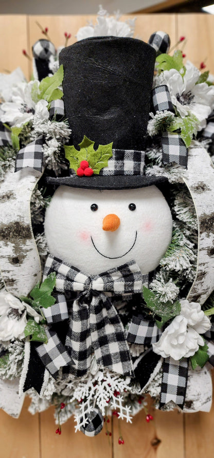 Frosty the Plaid Snowman