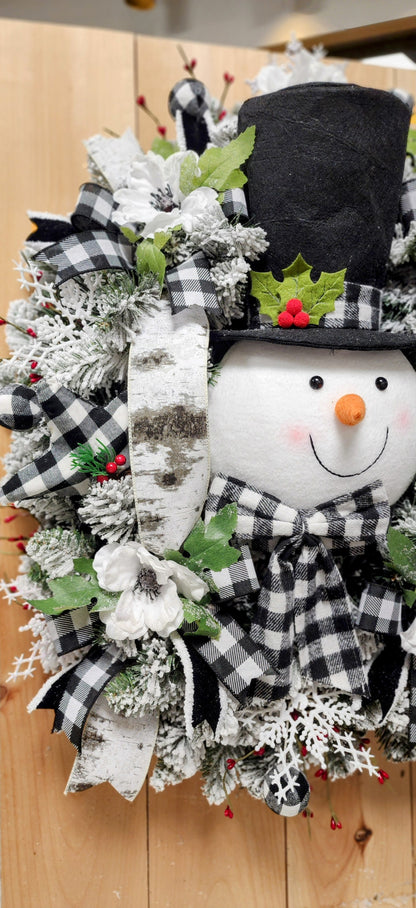 Frosty the Plaid Snowman