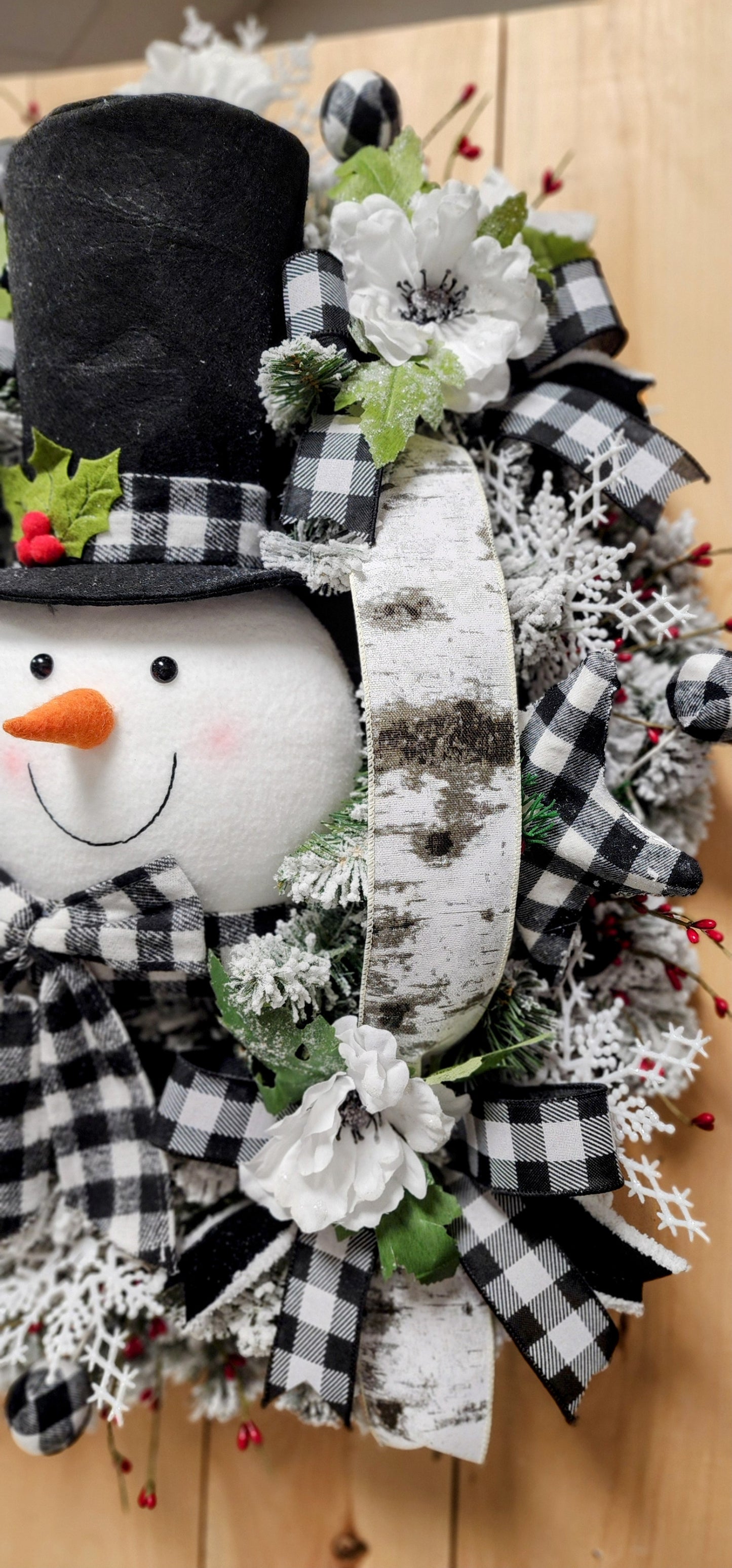 Frosty the Plaid Snowman