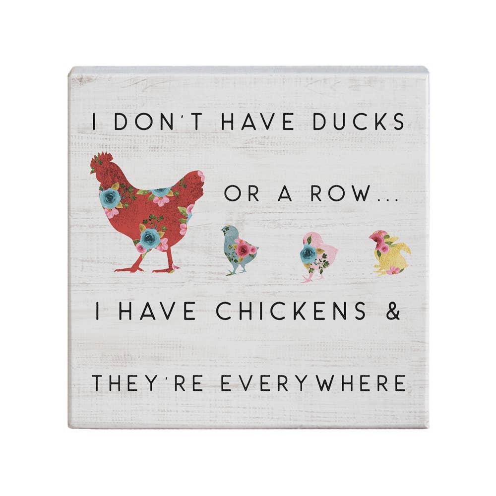 Chickens Everywhere - Small Talk Square