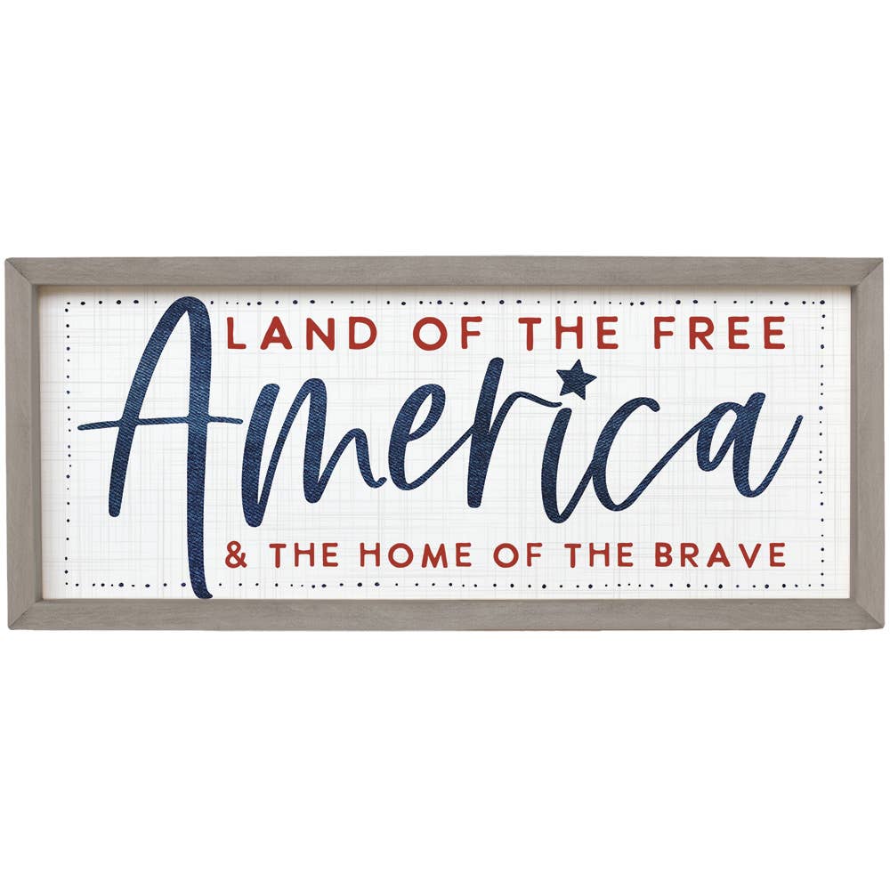 America Land Of The Free - Farmhouse Frames