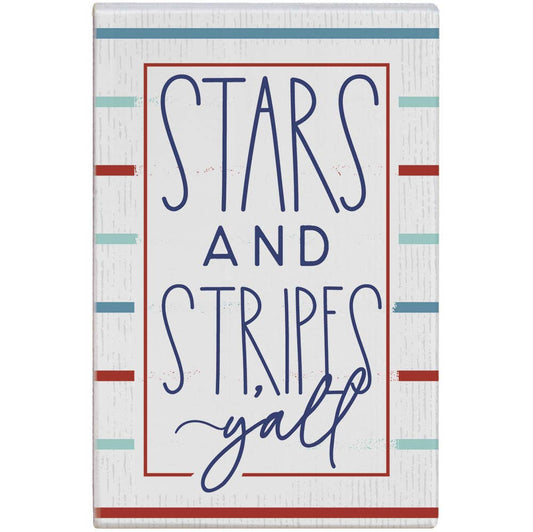 Stars Stripes Y'all - Small Talk Rectangle