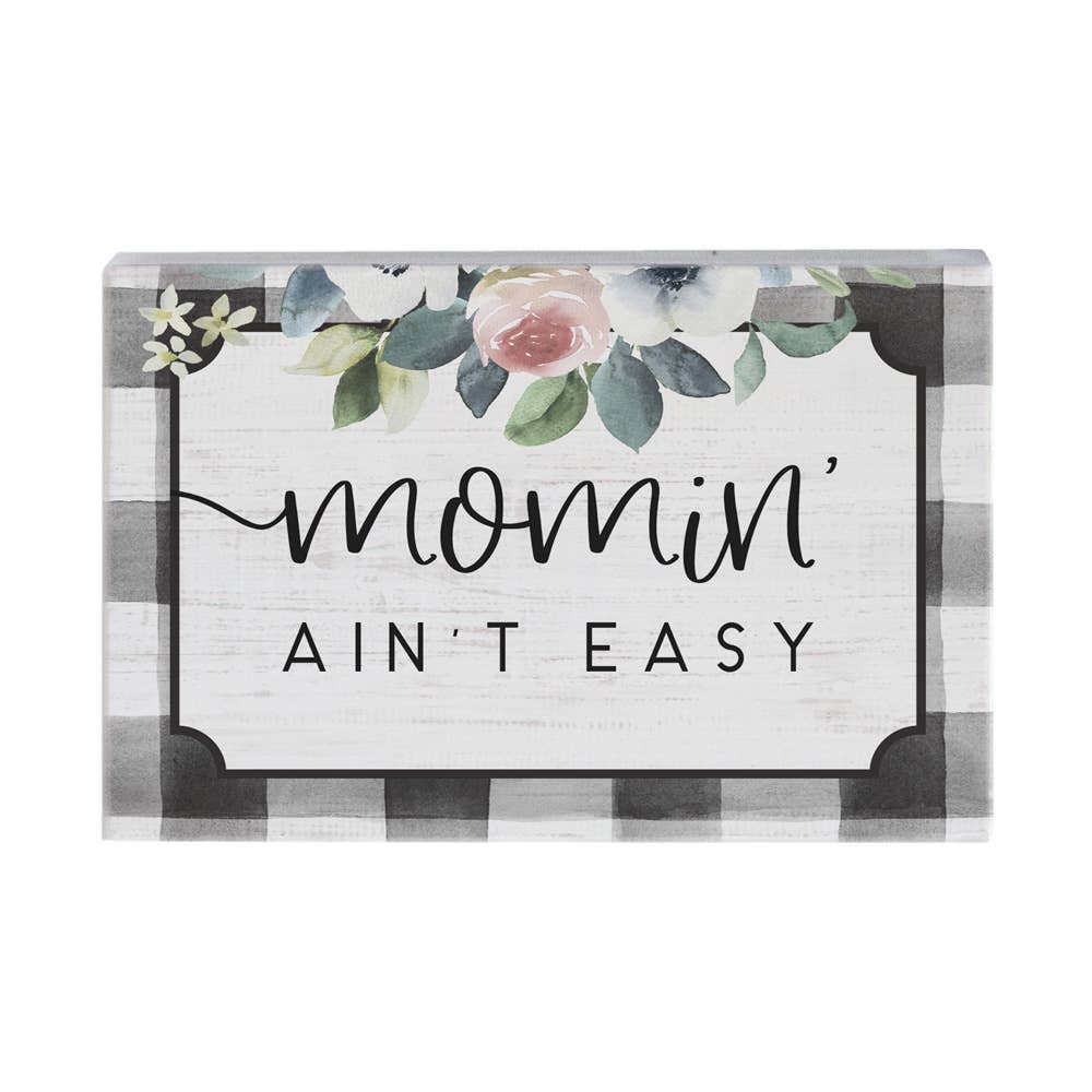 Momin Aint Easy - Small Talk Rectangle