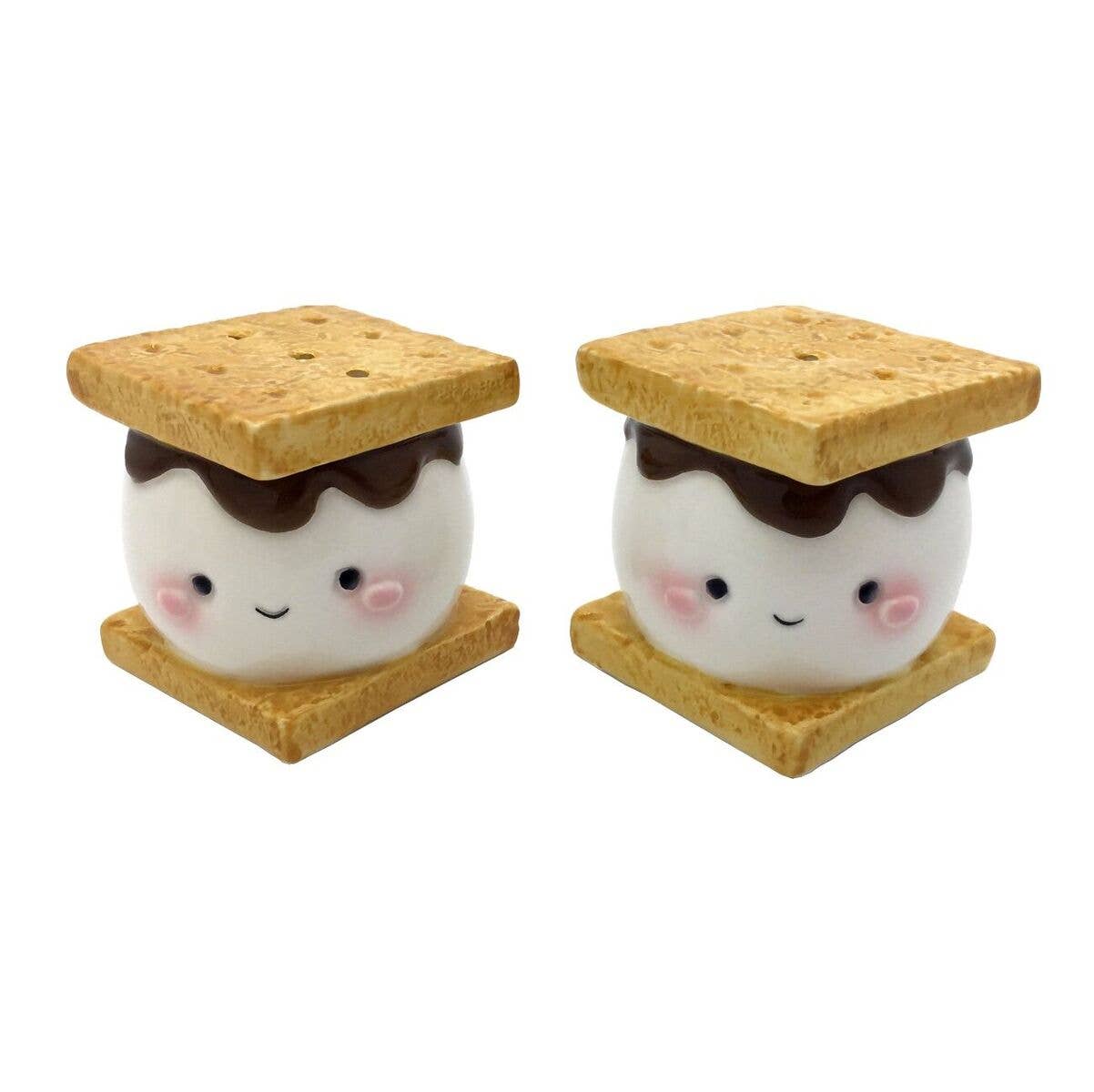 Marshmallow S'More Salt & Pepper Set