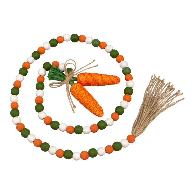 Carrot Bead Garland