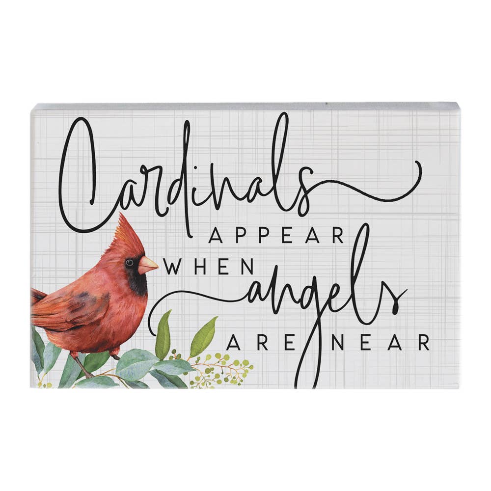 Cardinals Appear - Small Talk Rectangle