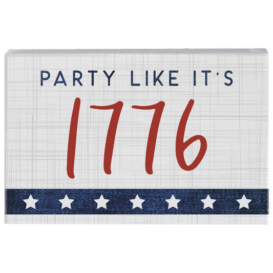 Party Like 1776 - Small Talk Rectangle