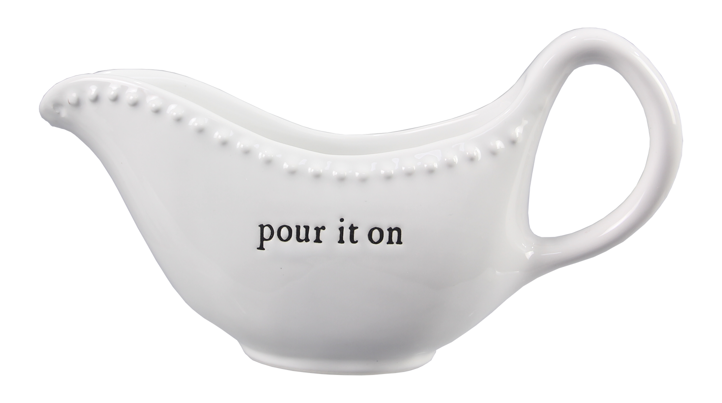 Ceramic Sauce Boat