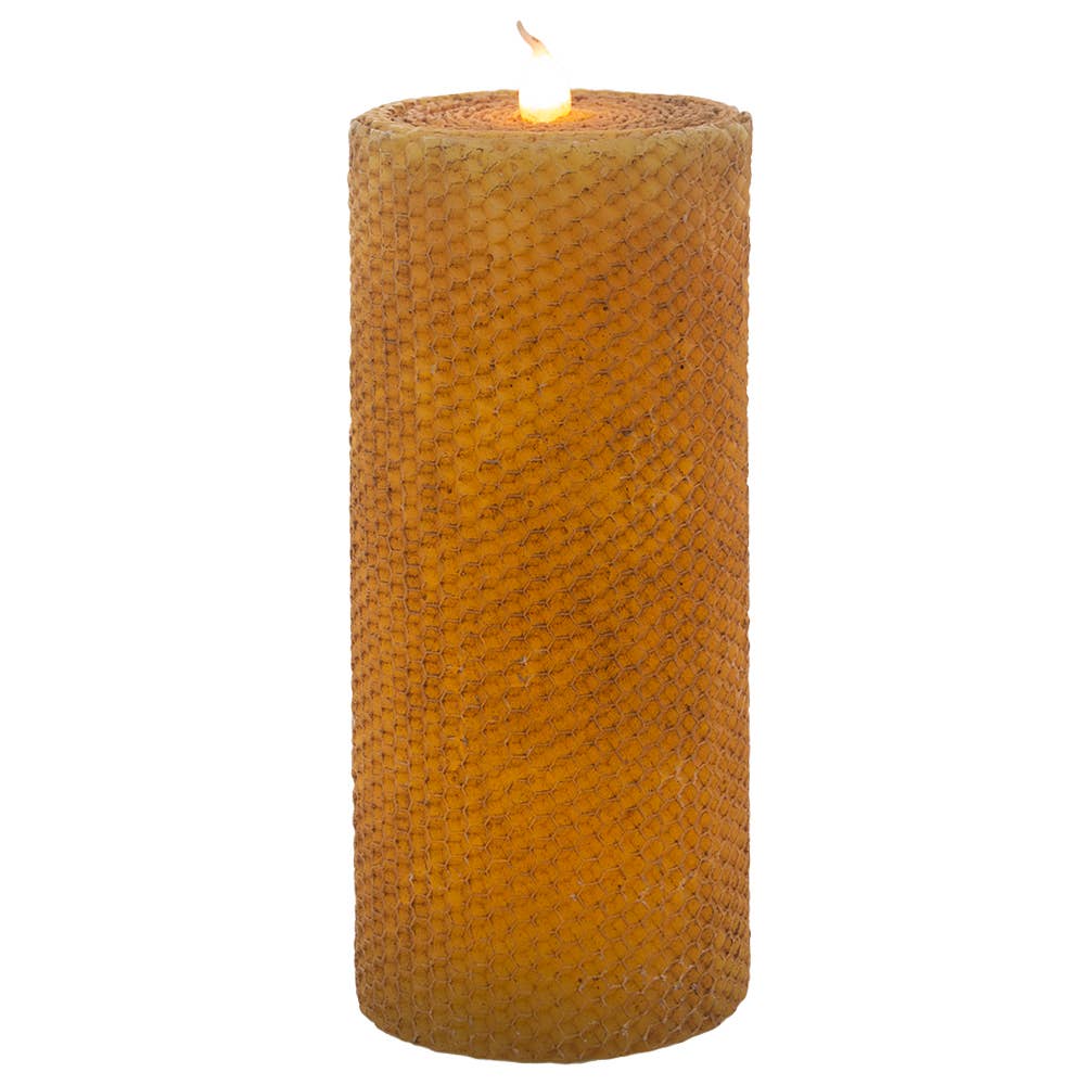 Honeycomb LED Pillar - 3x7 in