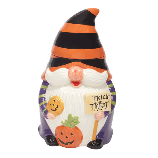 Halloween Gnomes 3-D Cookie Jar