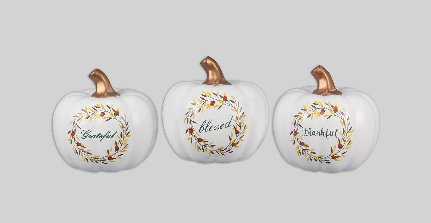 Ceramic Fall pumpkin