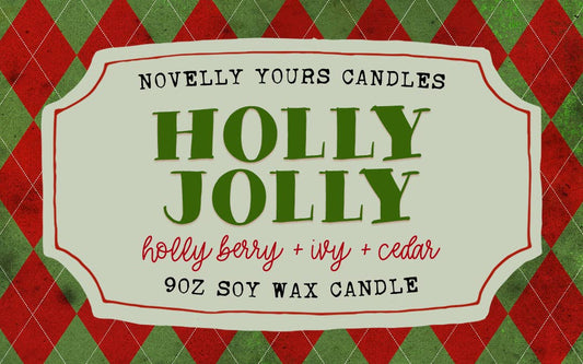 Holly Jolly Candle