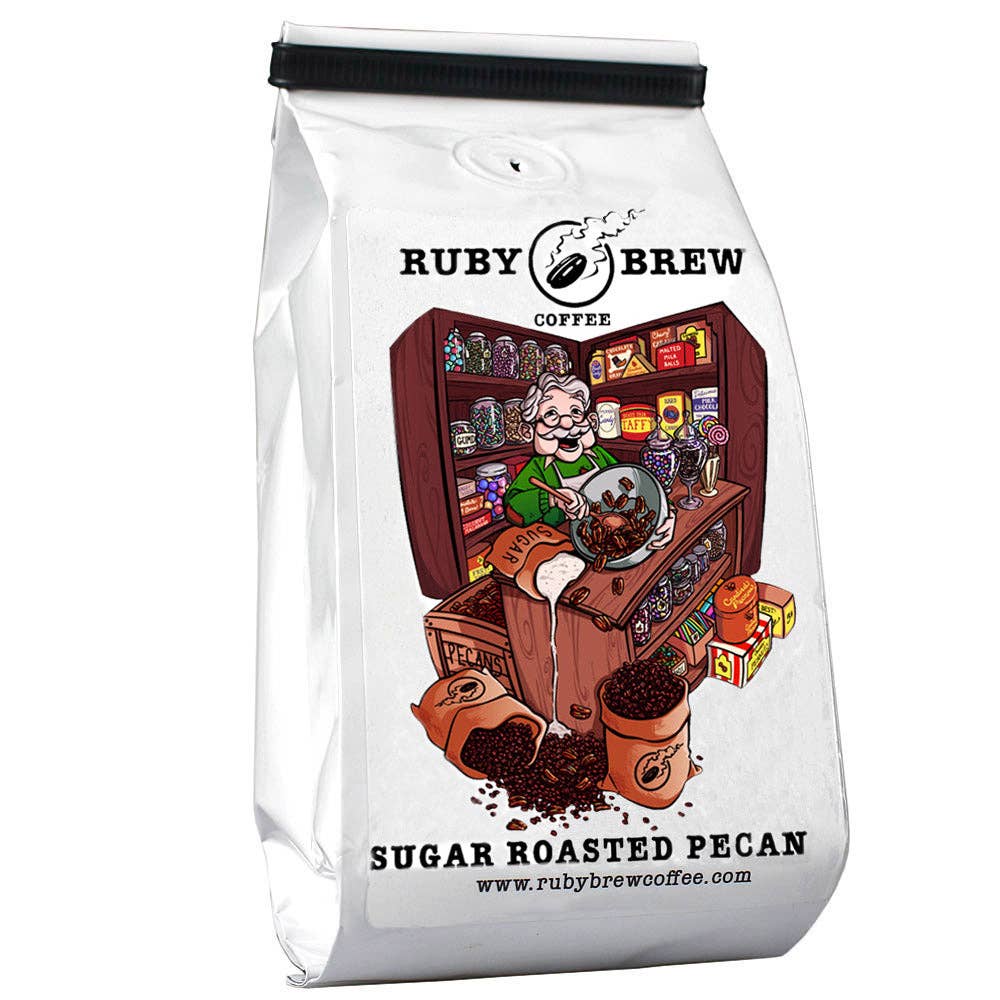 Sugar Roasted Pecan Ground Coffee - 8oz