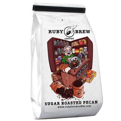 Sugar Roasted Pecan Ground Coffee - 8oz