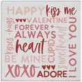 Valentine Word Collage - Small Talk Square
