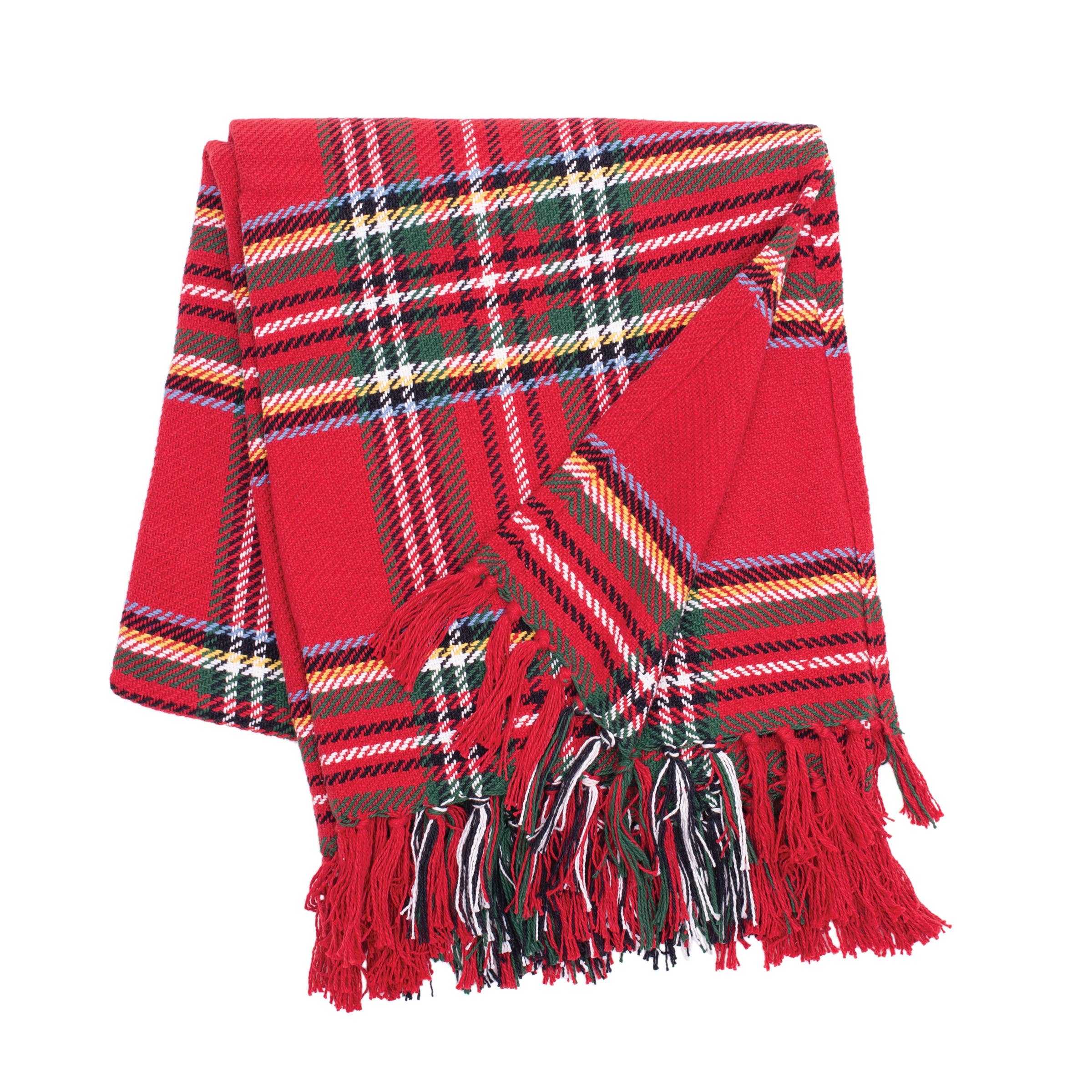Arlington Plaid Throw