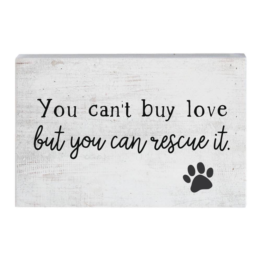 Rescue Love (Pet) - Small Talk Rectangle