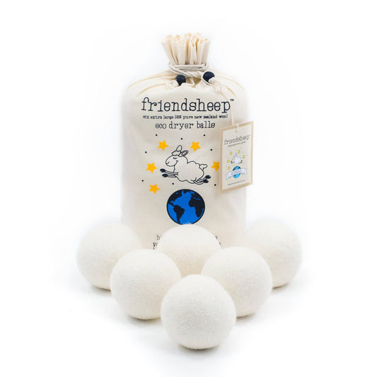 Creamy White Eco Dryer Balls (Set of 3)
