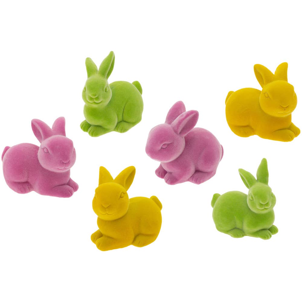 Small Velvet Easter Bunnies