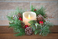 Holiday Bells Candle Ring - 4.5in