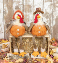Hazel Harvest Turkey Shelf Sitter