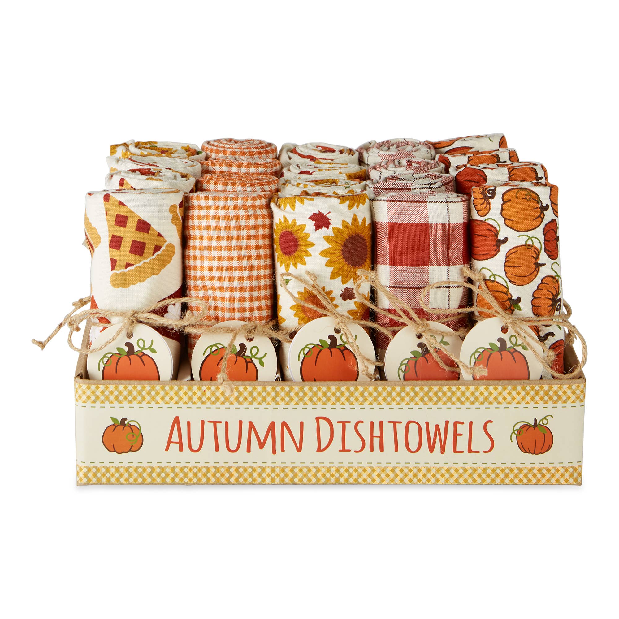 Pumpkin Spice Assorted Dishtowels