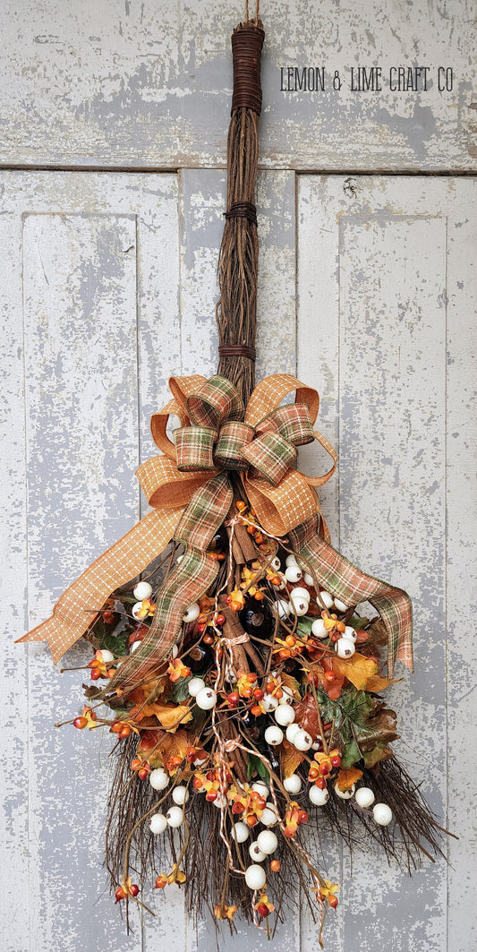 Autumn's Broom Hanger